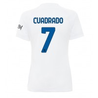 Inter Milan Juan Cuadrado #7 Vieraspaita Naiset 2023-24 Lyhythihainen